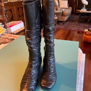 Reiker Black leather Boots Size 36